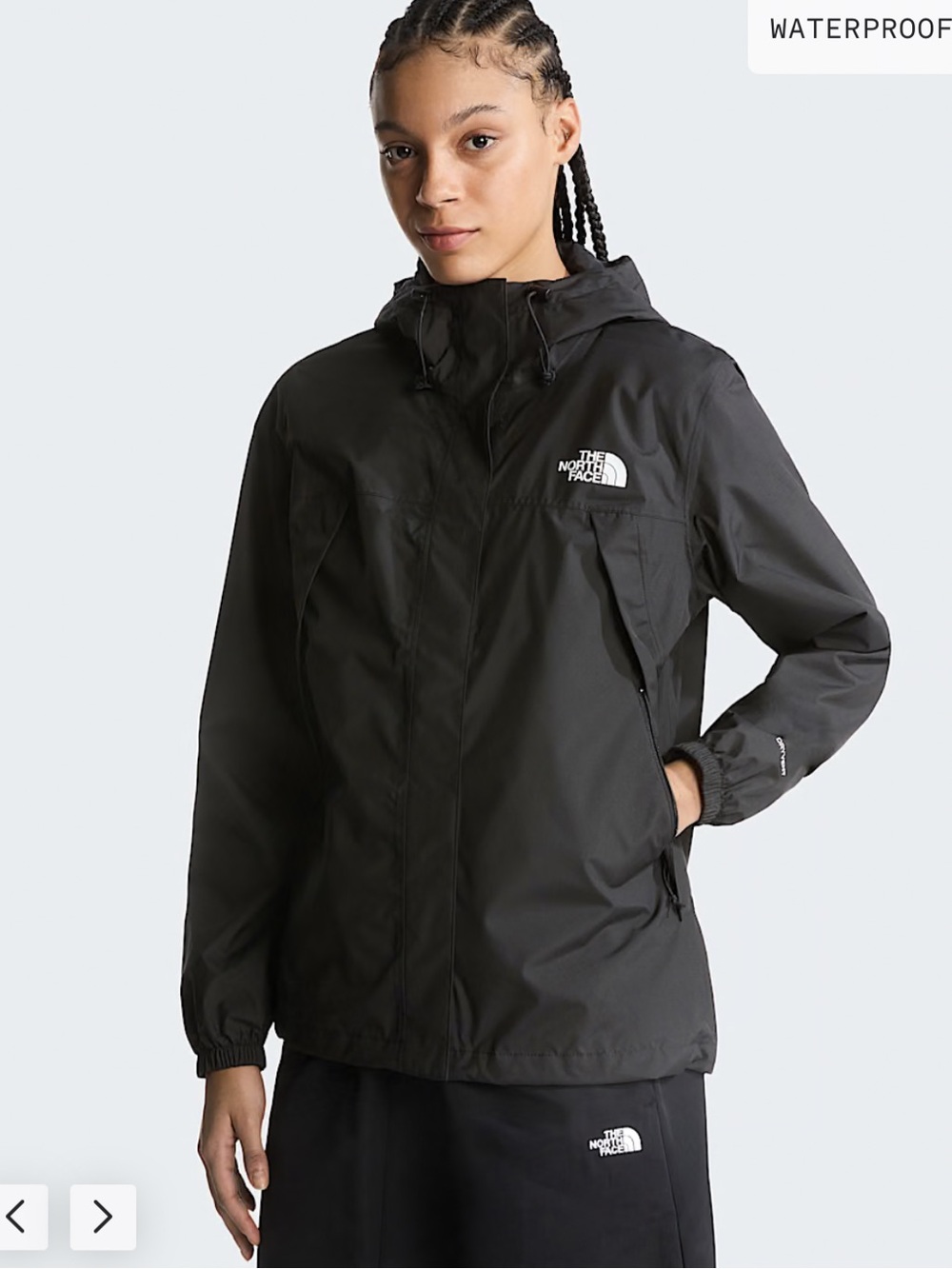 The North Face Women's Antora Rain Jacket - Black